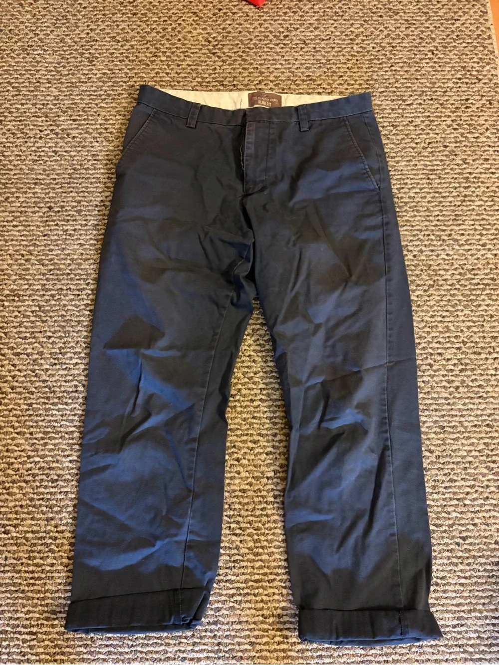 Old Navy Men's Navy Chinos - Straight Leg